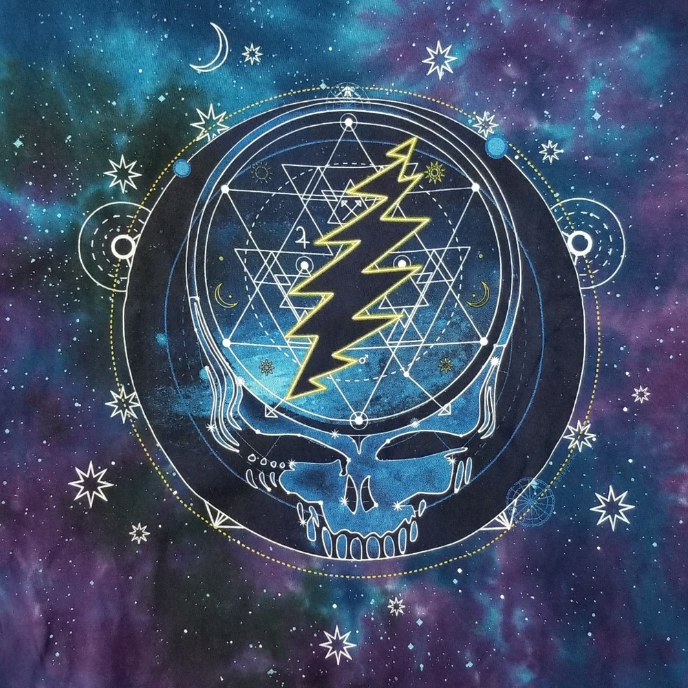 Grateful Dead Mystical SYF Tie Dye Licensed